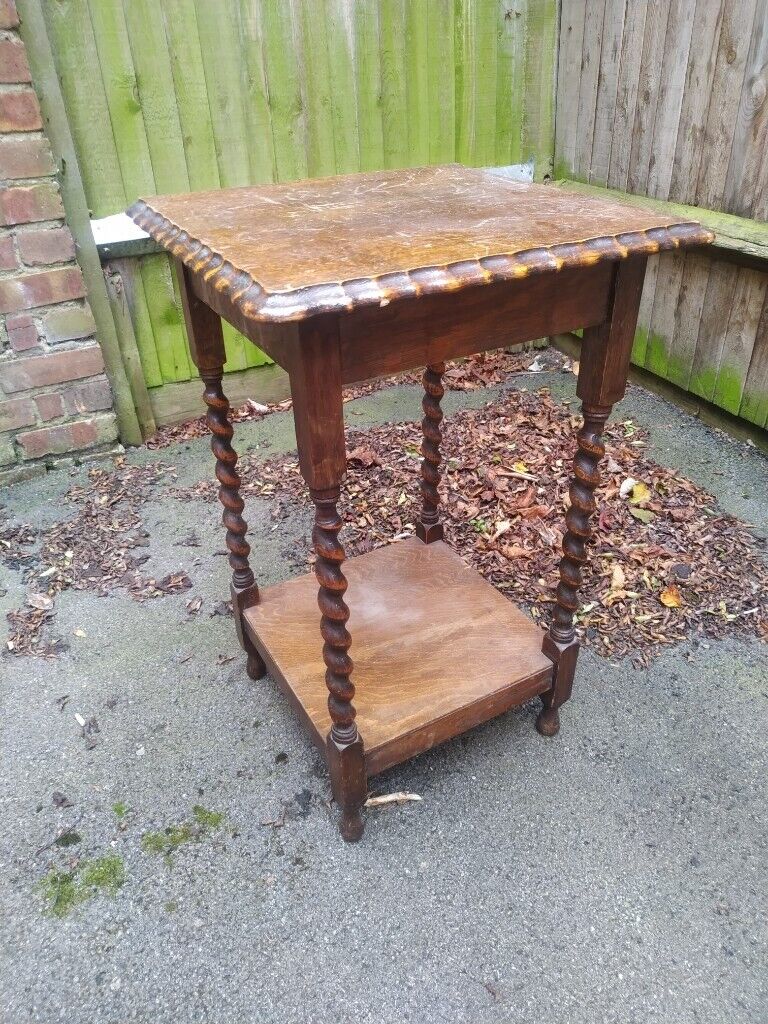 Beautiful Vintage Chair and Side Table
