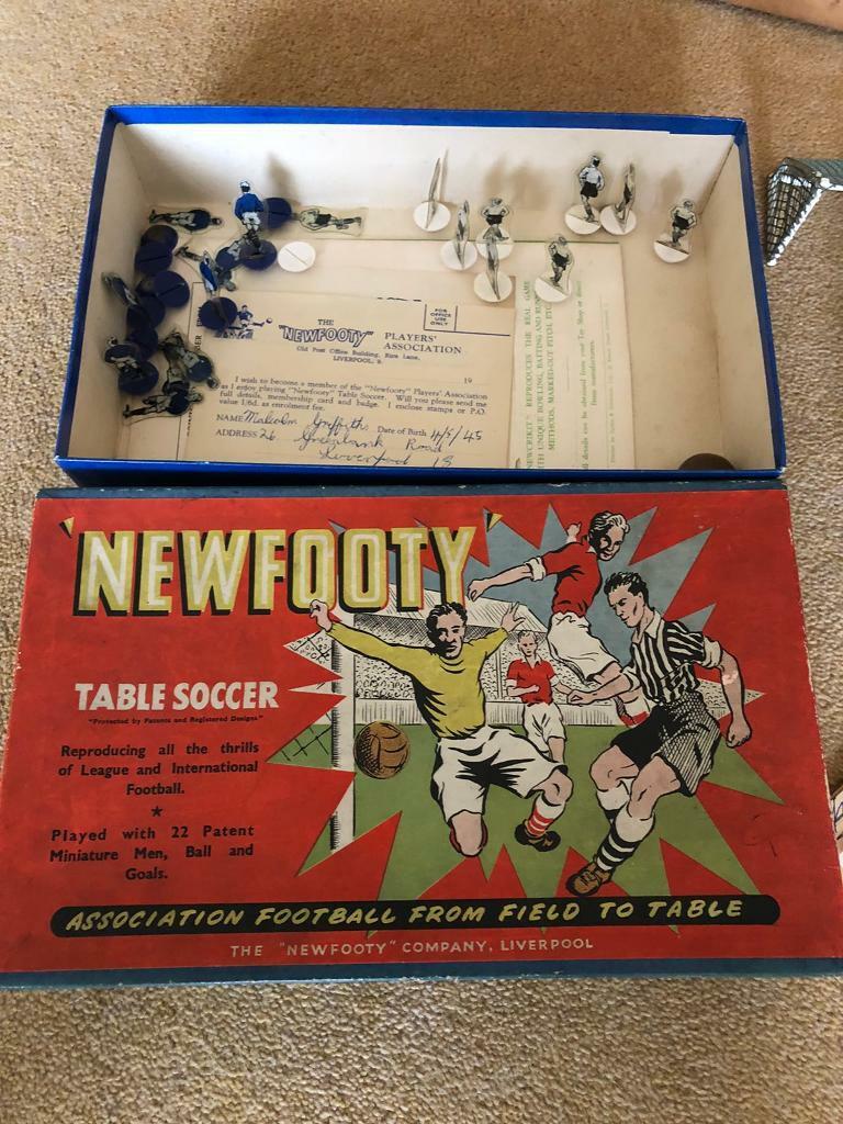 image for SUBBUTEO NEWFOOTY TABLE FOOTBALL SET 1950’s