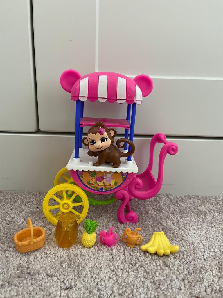 Enchantimals fruit best sale cart doll set