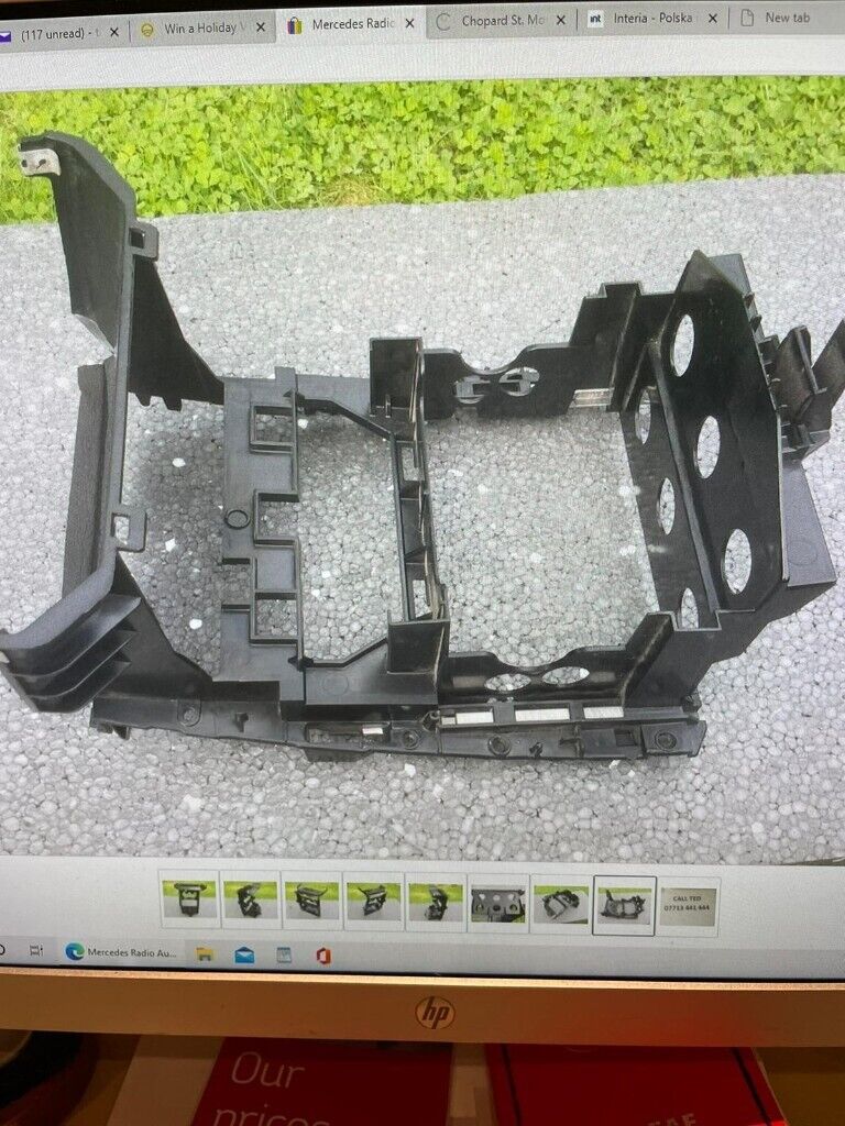 Mercedes ML 350 & GL Radio & Audio Support  Bracket Trim