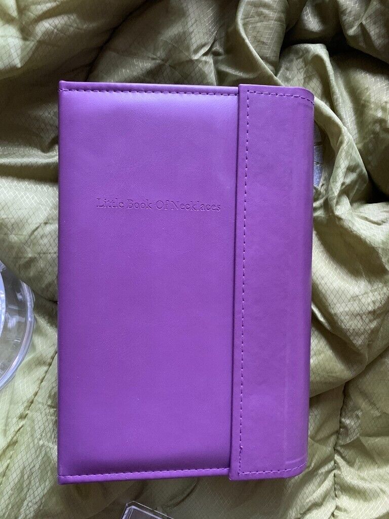image for Little Book of Necklaces, jewelry storage, purple