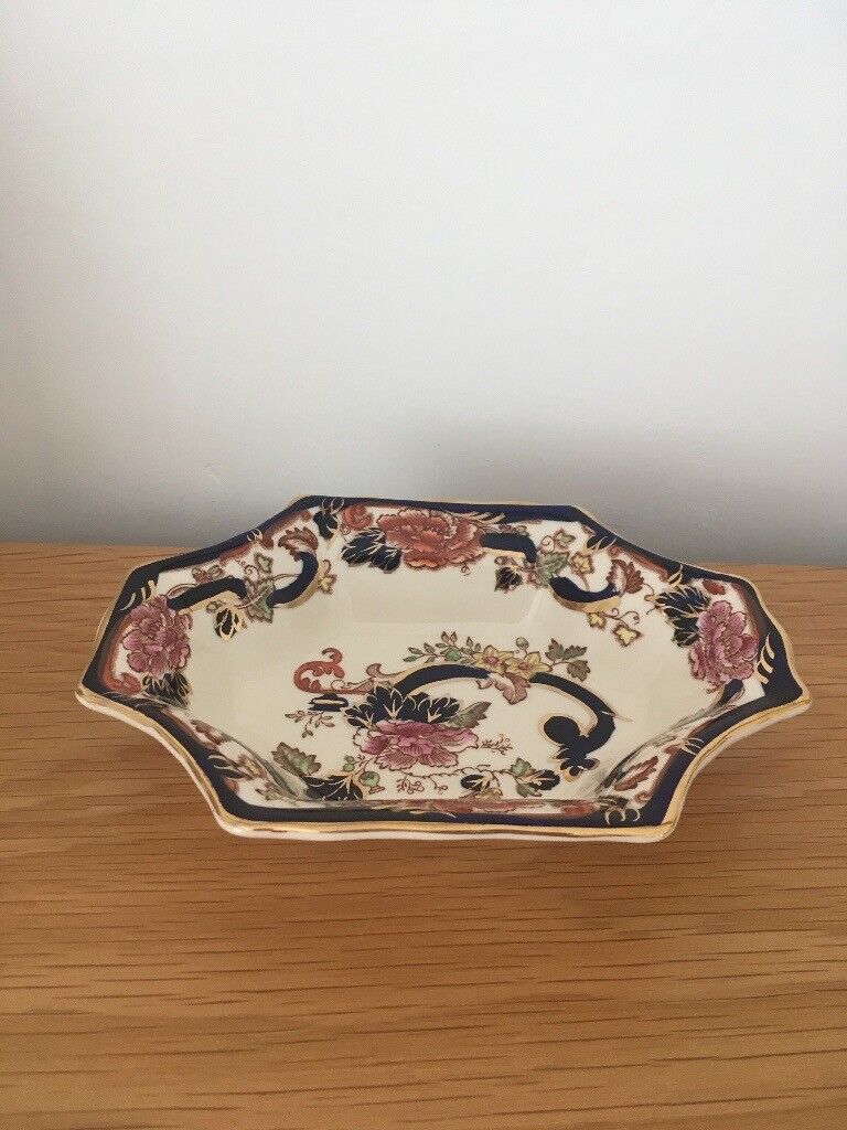  Some Rare Items - 14 Masons Ironstone Pieces - Blue Mandalay