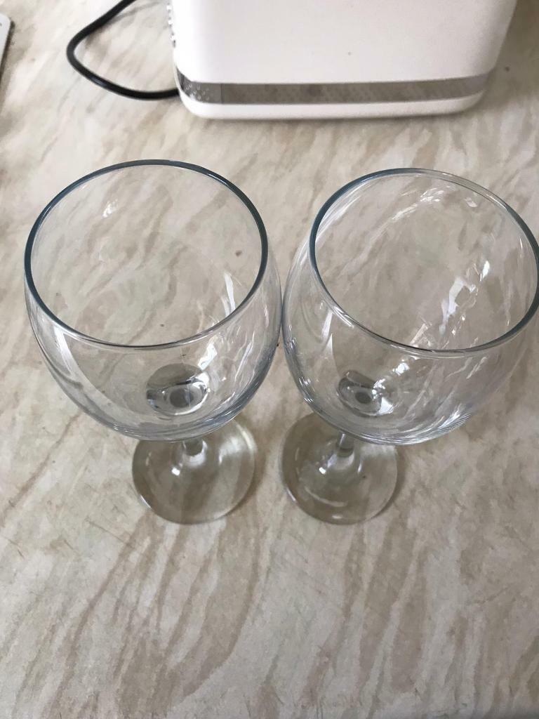 image for Lovely 2 set wine glasses for sale
