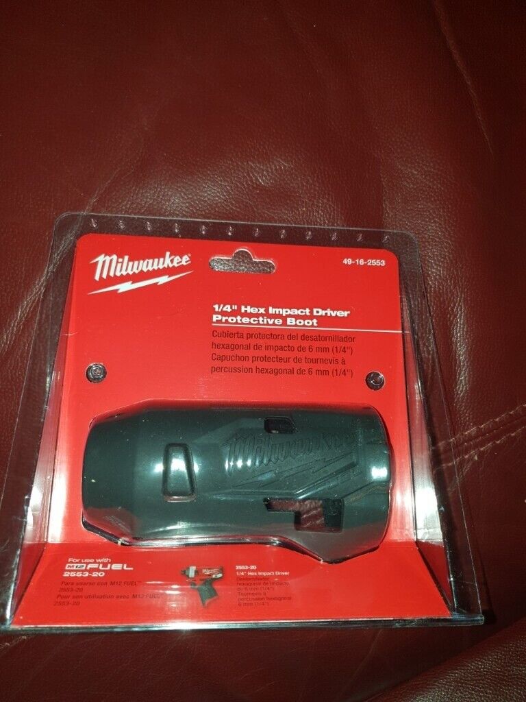 Milwaukee M12 Fuel Impact 2552-20 & 2553-20 Protective Boot Cover(Boot Only)2019