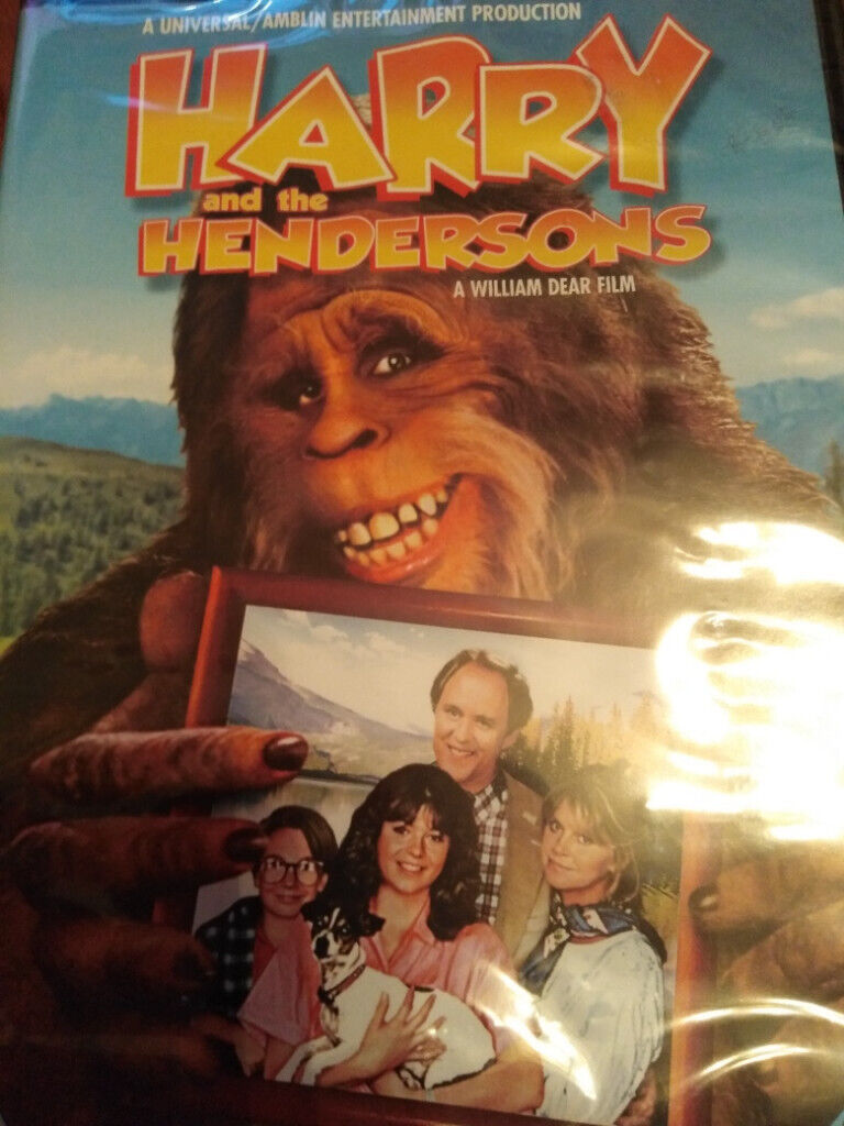 image for brand new , sealed dvd harry and the hendersons, classic childrens film