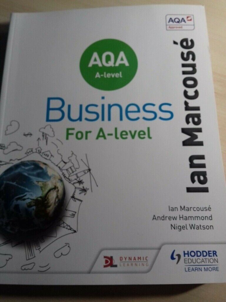 AQA Business for A Level (Marcouse) by Andrew Hammond, Nigel Watson, Ian Marcouse