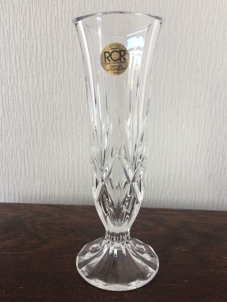 Crystal bud vase 
