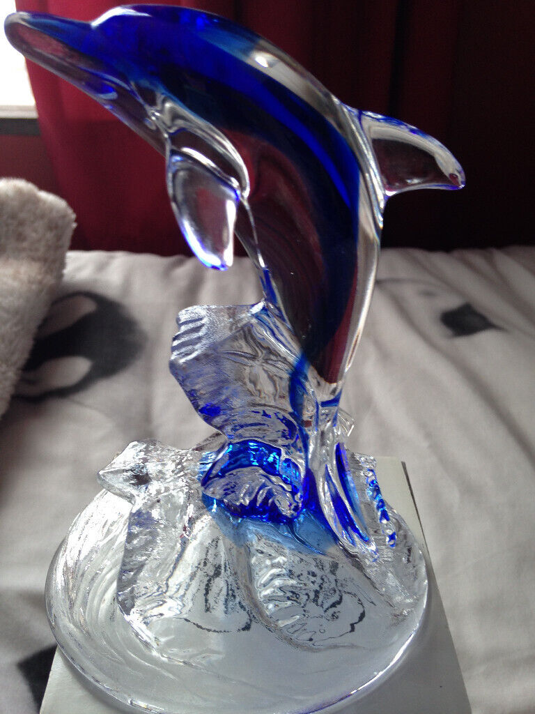 Crystal Dauphin Royal Ornament.