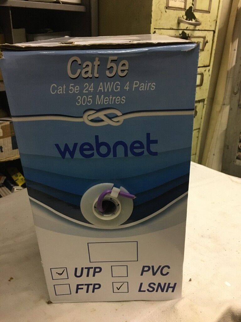 image for NEW WEBNET Cat 5e Cable