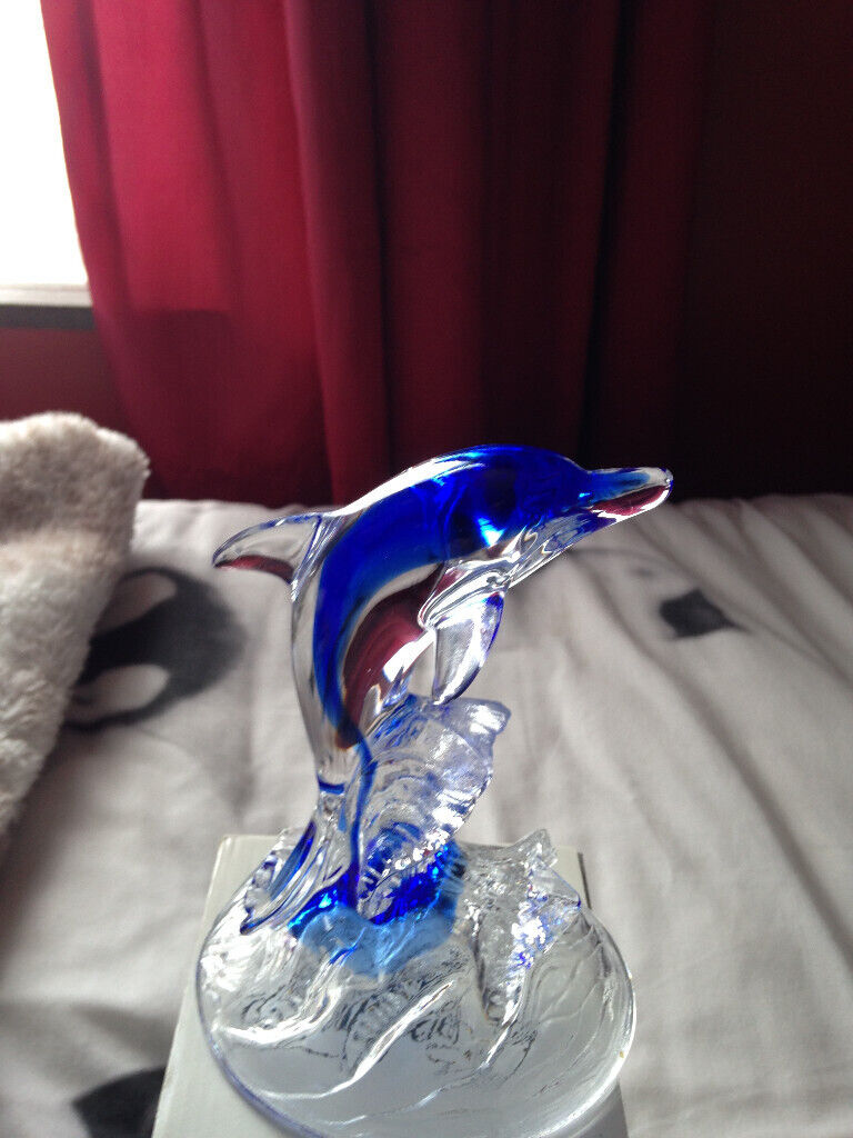 Crystal Dauphin Royal Ornament.