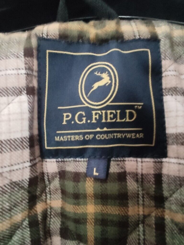 PG Field Tan Waxed Country Jacket Size L | in Crewe, Cheshire | Gumtree