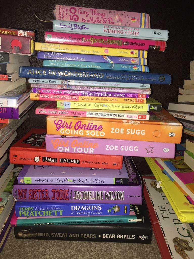 Range of books 50p