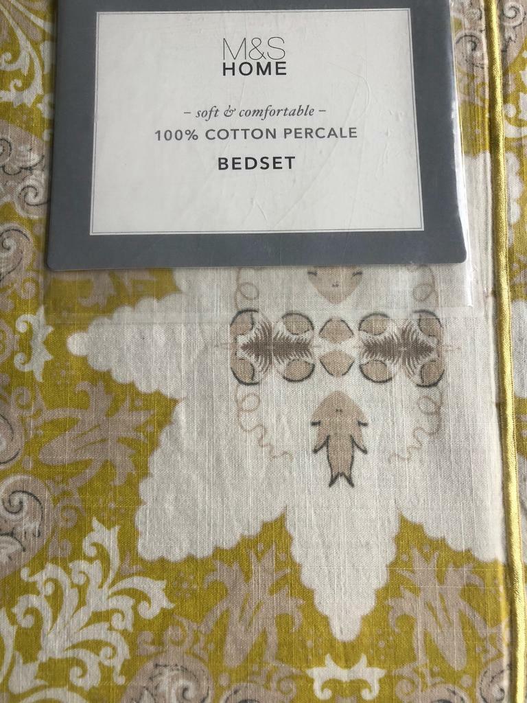 SUPERKING DUVET SET M&S SARA