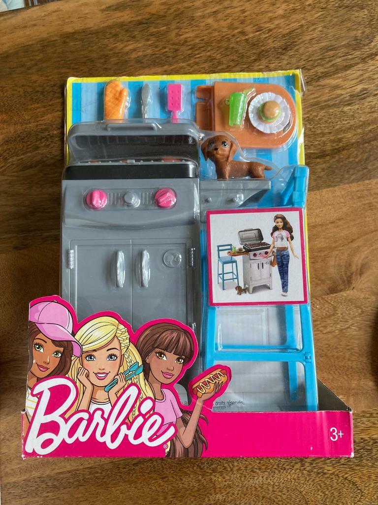 Barbie bbq set shop