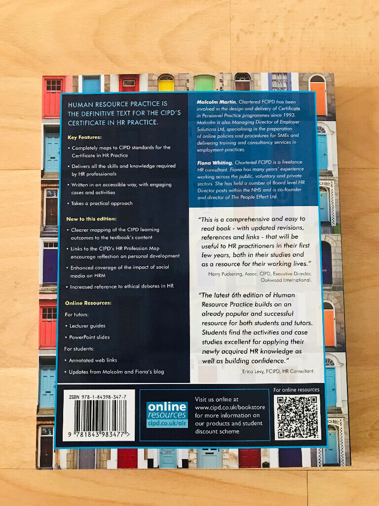 Human Resource Practice - 6th Edition - Malcolm Martin and Fiona Whiting - Paperback