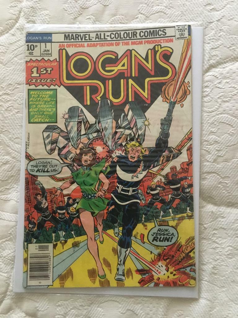 Logan’s Run #1 Marvel comic 1976