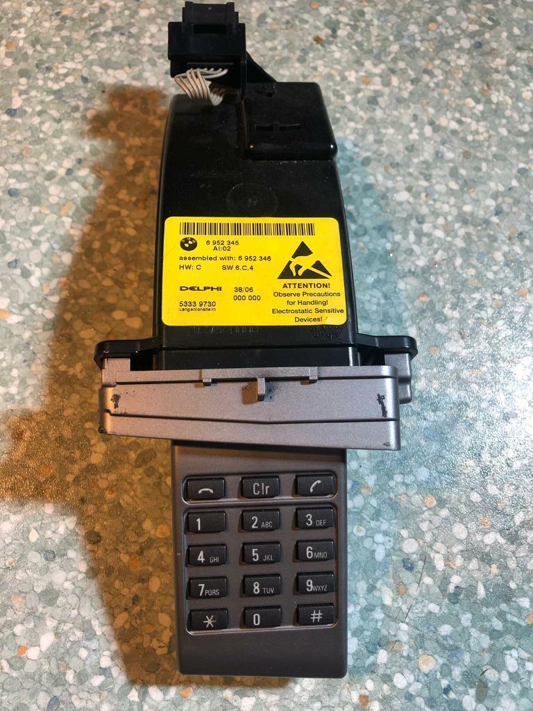 BMW E65 E66 7 SERIES TELEPHONE KEYPAD CONTROL 6952345