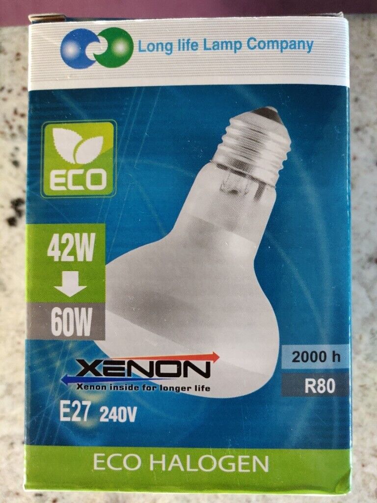 E27 eco halogen light bulbs