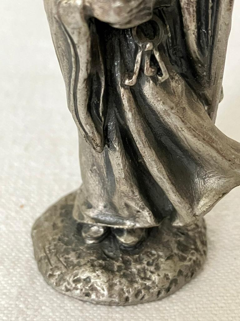 Tudor Mint Myth and Magic Pewter Sculpture THE KEEPER EX04 2002 Collectable Wizard