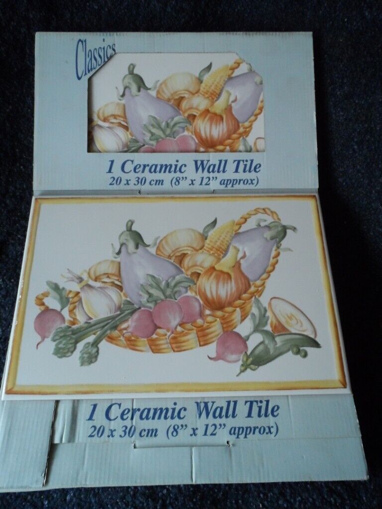 Bargain 74 off Classics Vegetable Samantha Design Ceramic Kitchen wall tiles