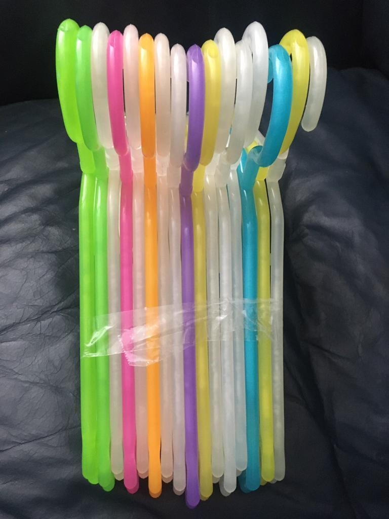 16 CHILDRENS 25p each KIDS COAT HANGERS