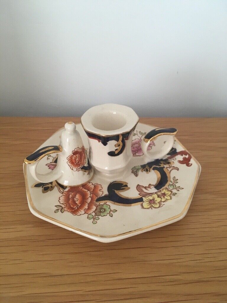  Some Rare Items - 14 Masons Ironstone Pieces - Blue Mandalay