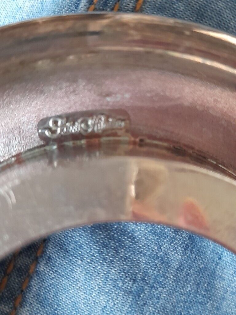 Saint Hilaire silver bowl with cutglass centre, pin holder. Collectors!