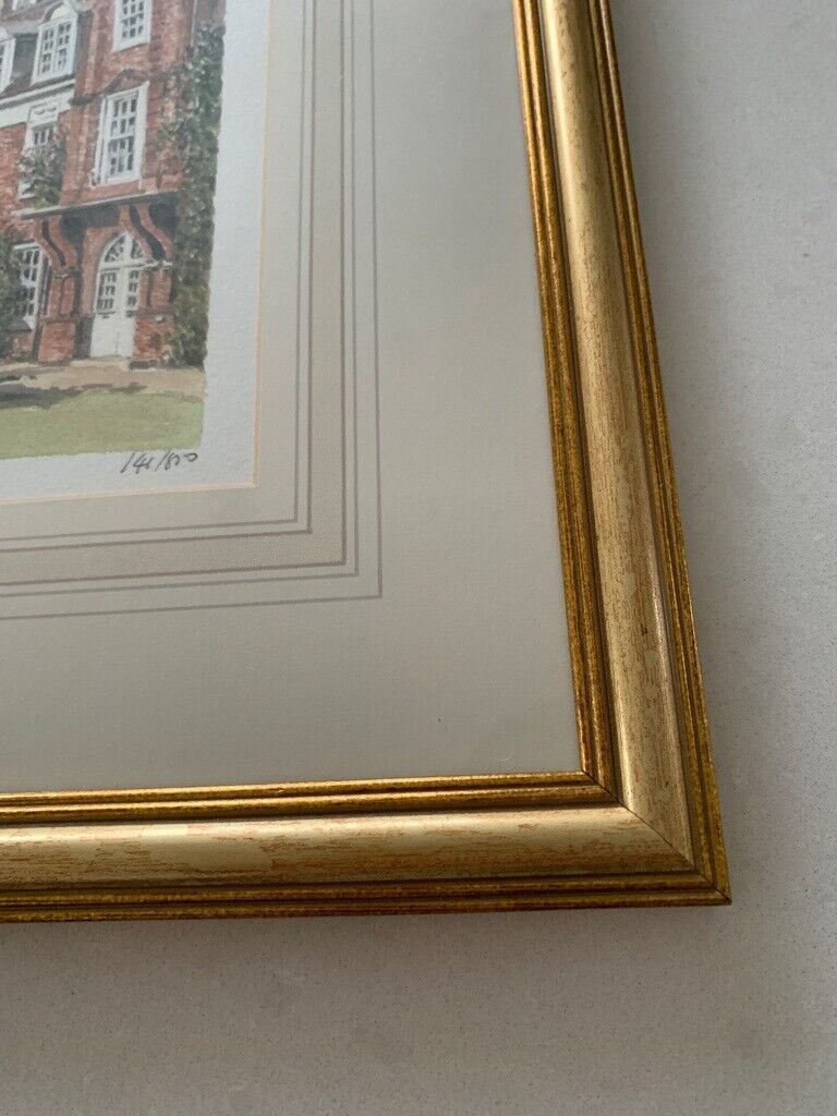 Print of Newnham College Cambridge