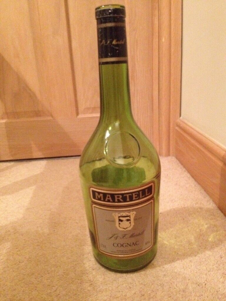 Brandy bottle, Martell 40 Lt. brandy bottle collectable | in Shrewsbury,  Shropshire | Gumtree