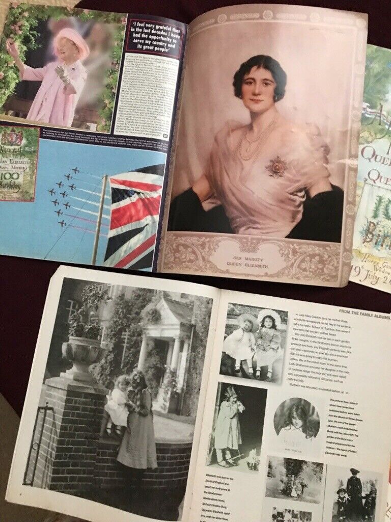 Royal Memorabilia- Queen Elizabeth the Queen Mother ( magazines, etc )