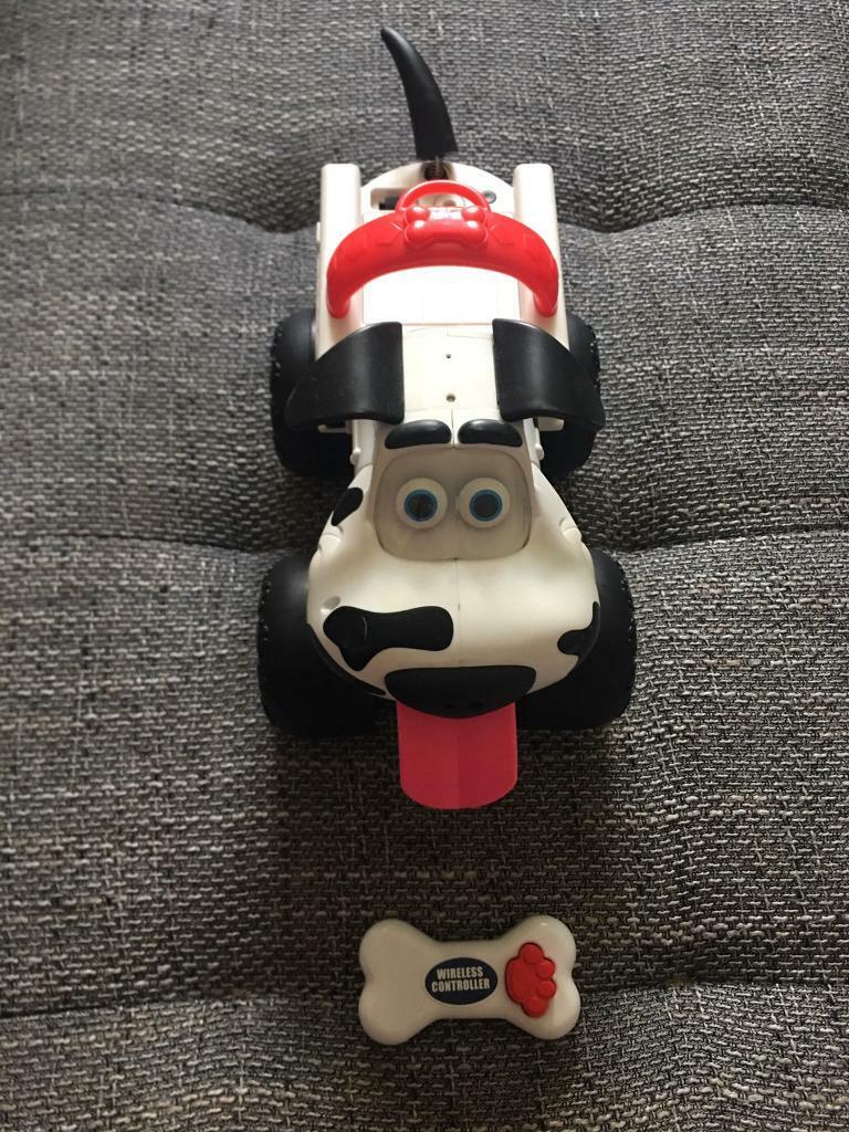 Dog toy car with remote control.🐶
