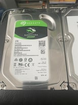 Seagate barracuda hard drives and power drive.