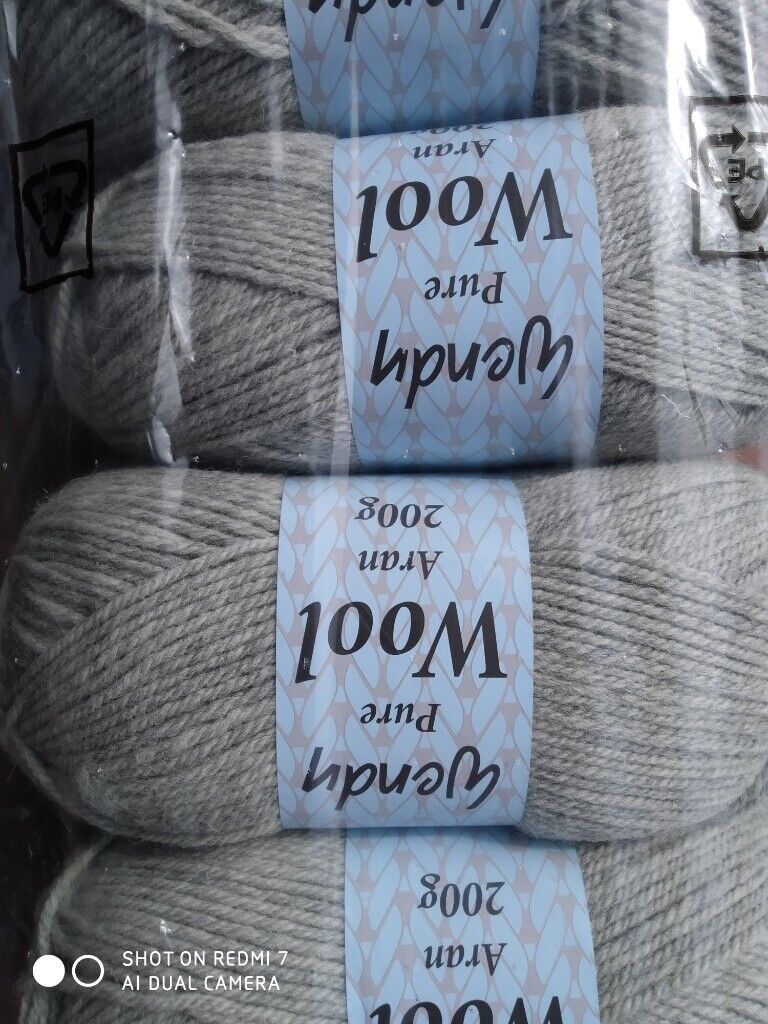 WENDY PETER PAN 3PLY KNITTING WOOL YARN 5X50 GRAM BALLS 5 VARIOUS COLOURS NEW