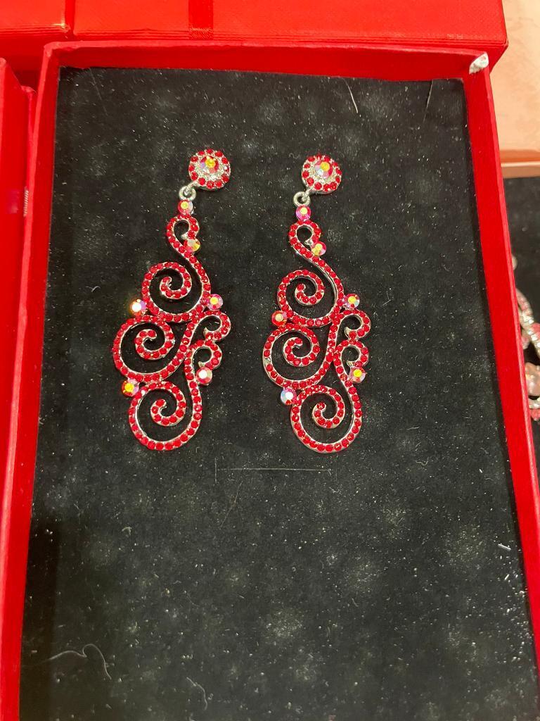 Job lot Swarovski style fashion costume  Jewellery  