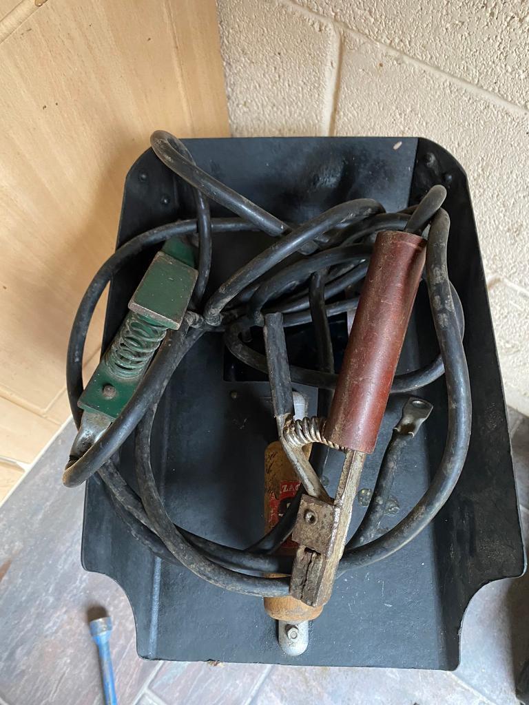 Welding kit complete. 