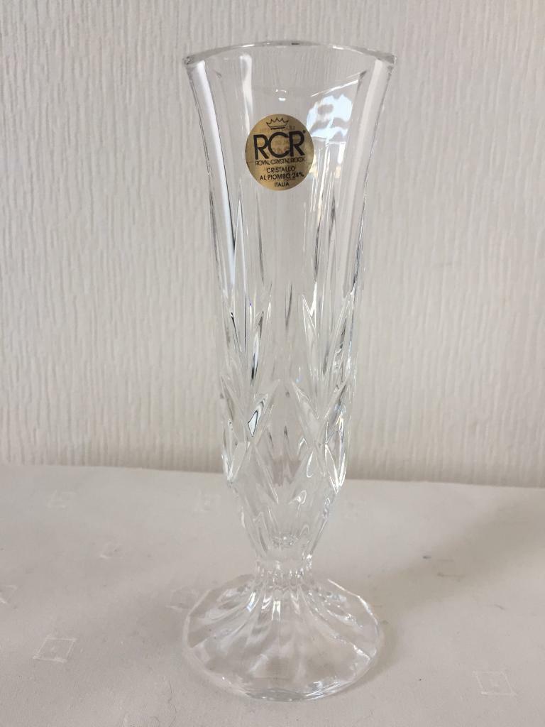 Crystal bud vase 