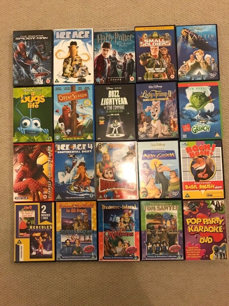DVD Collection - 20 DVDs