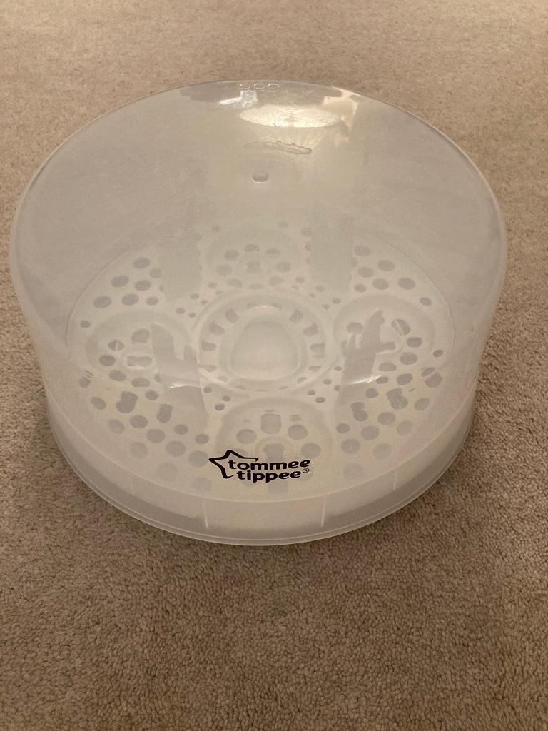 Tommee Tippee Closer to Nature Microwave Steam Steriliser, White