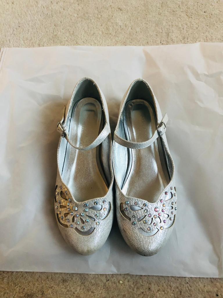 image for Monsoon Girls Party Shoes Size 1 💕