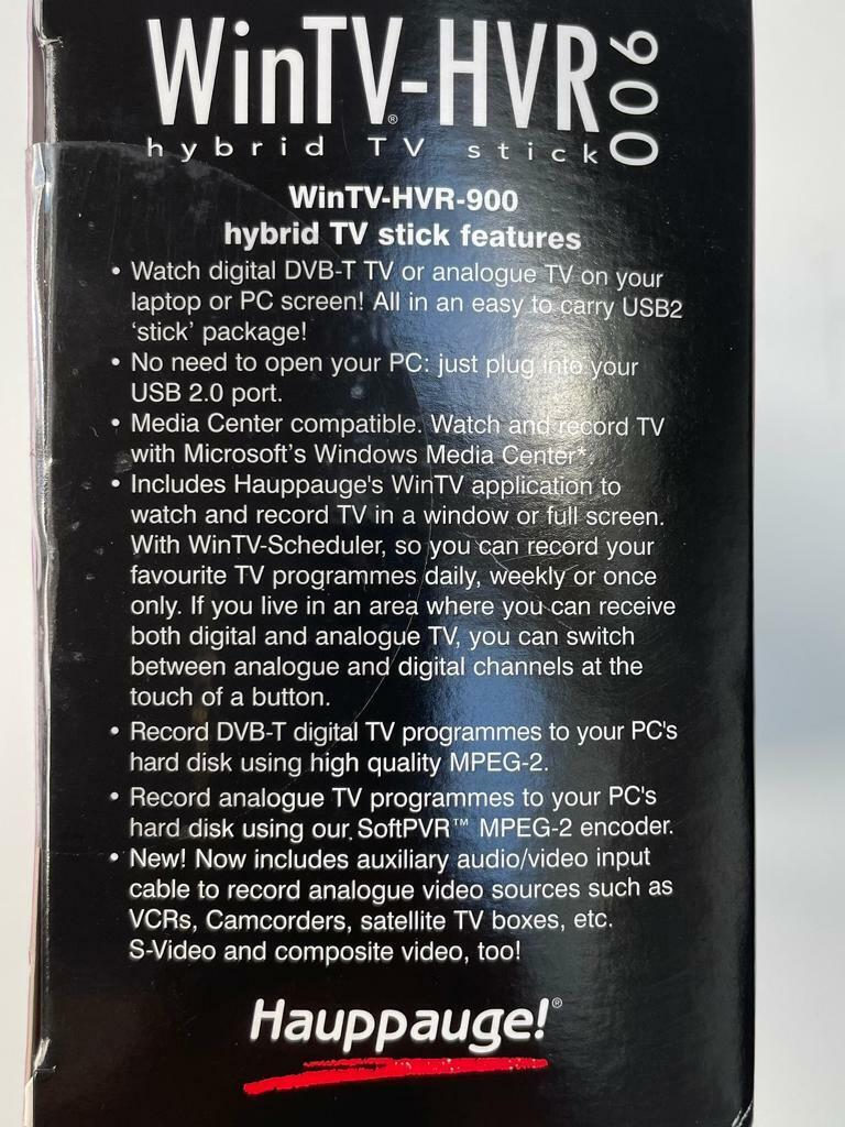 Brand New WinTV HVR 900