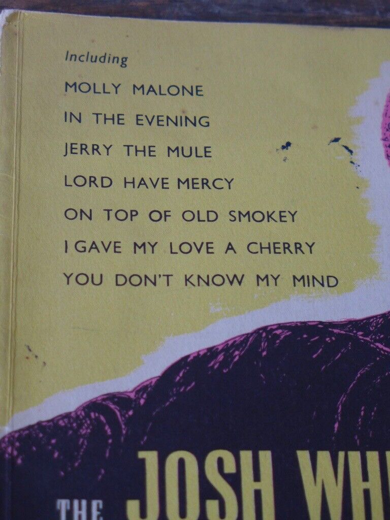 JOSH WHITE GUITAR METHOD 1956 by Josh White and Ivor Mairants. First Edition Paperback.