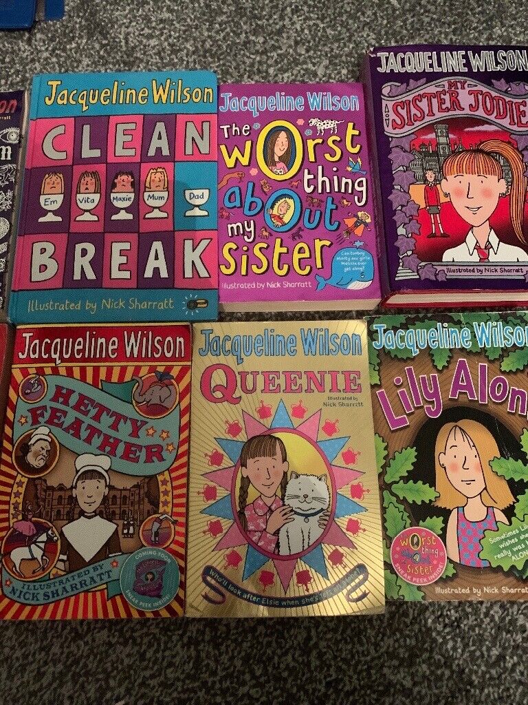 A collection of Jacqueline Wilson books 