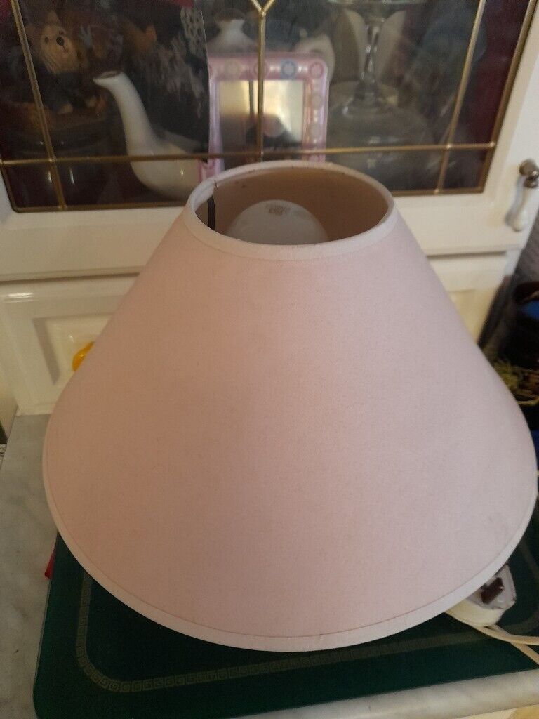 image for Pink Lampstand with shade
