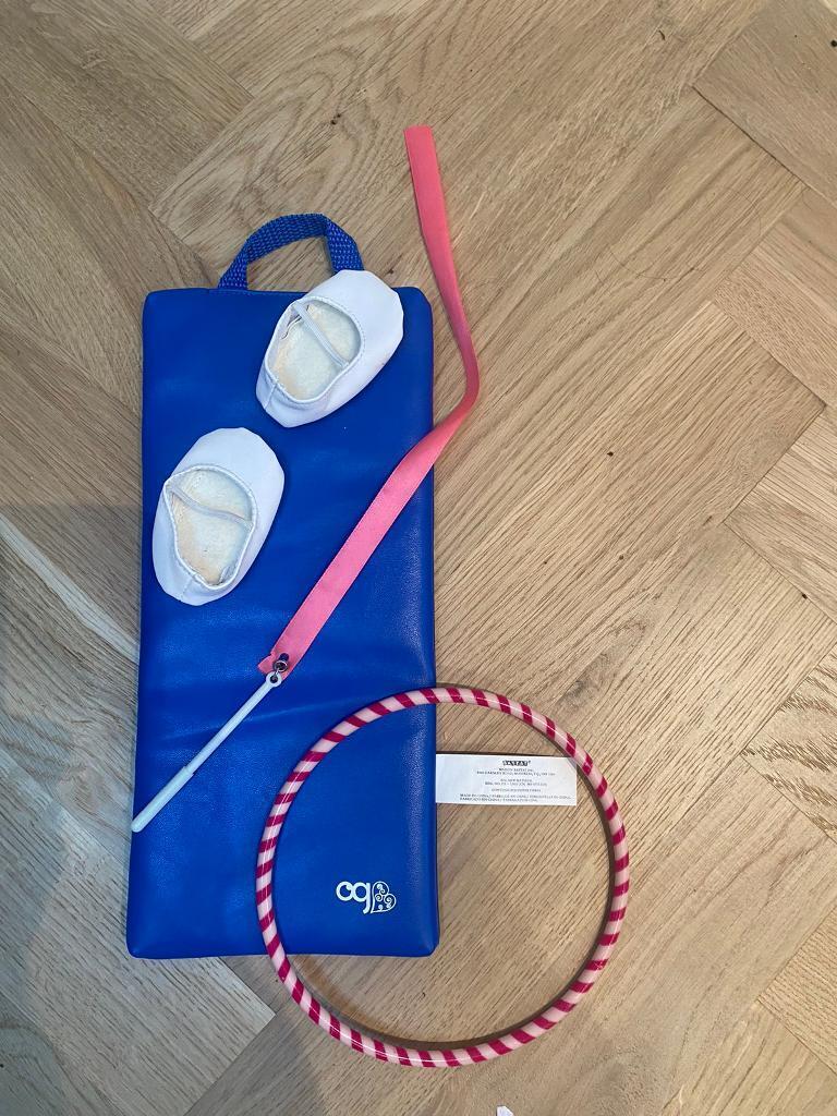 Our Generation gymnastic set and accessories 