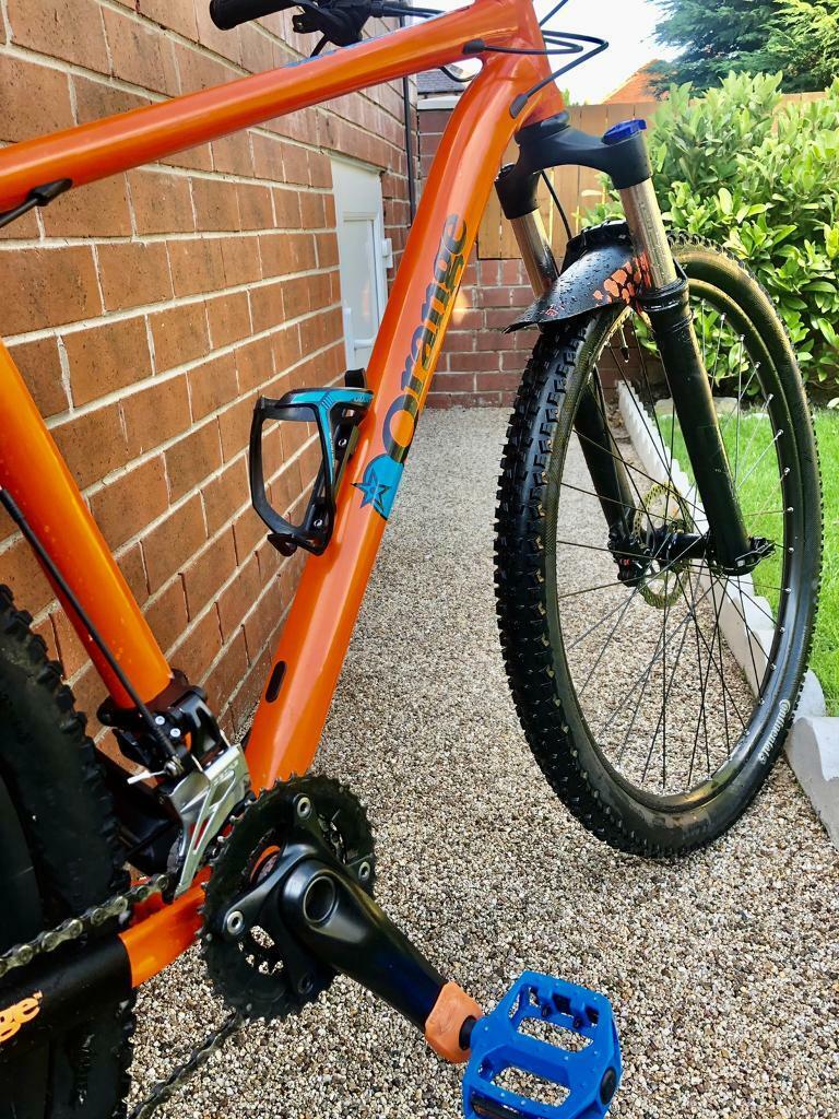 Orange clockwork 2018 Large 19” frame mtb hard tail