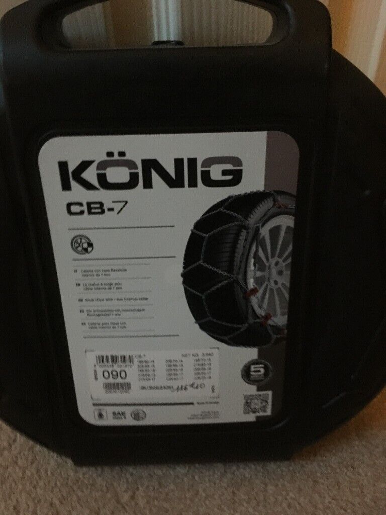 Snow Chains with 7mm internal cable (Konig CB-7)