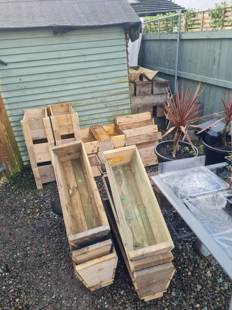 Huge Wooden planters