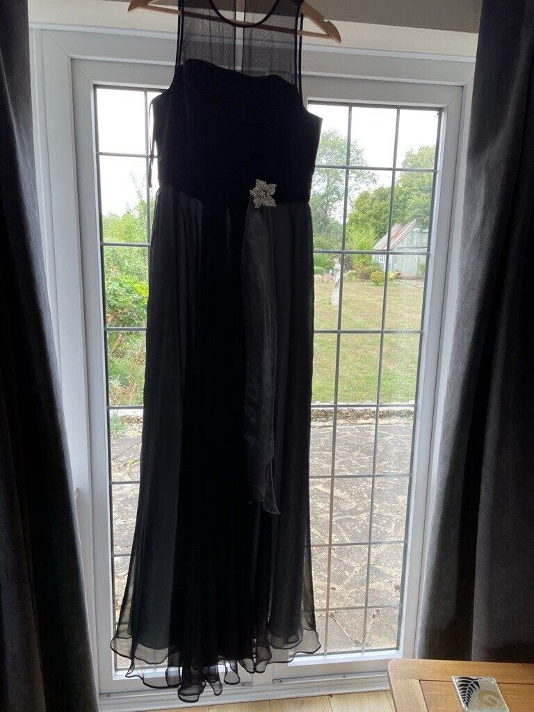 EVENING  MAXI DRESS CHIFFON- From Coast dress size 12 BRAND NEW WITH TAGS HAS NEVER BEEN WORN 