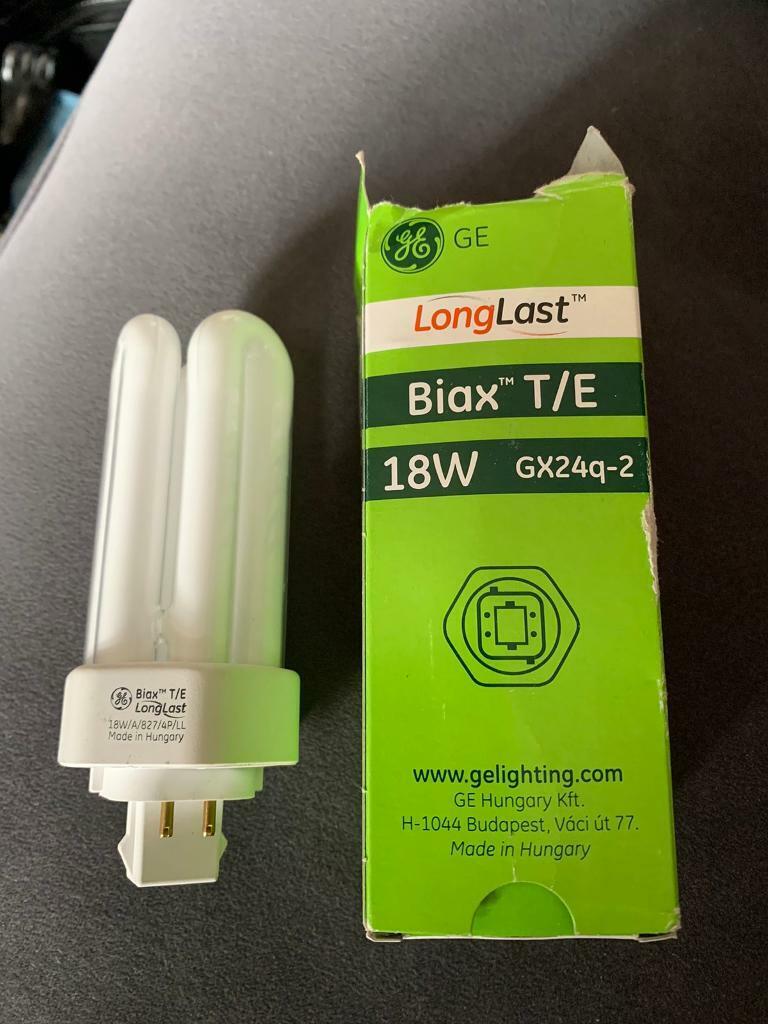 image for *NEW* GE GX24q-2 18W Stick Lightbulb