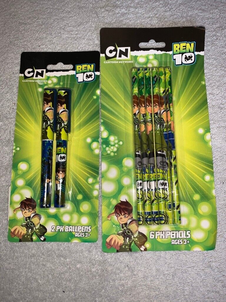 image for New Ben 10 Pens and Pencils Packs IP1